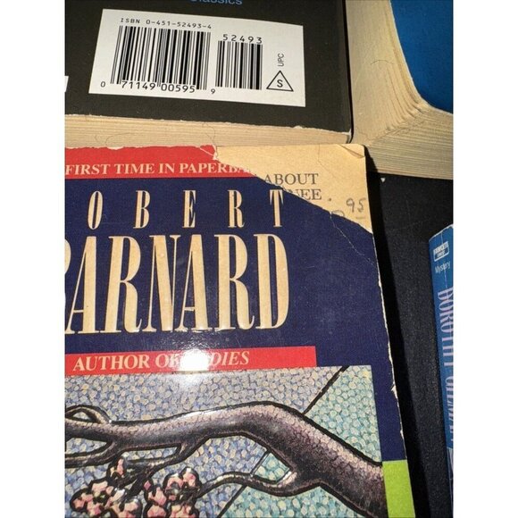 Lot of 6 Pulp Fiction Mystery Science 1980s Fiction Paperback books - Picture 5 of 11